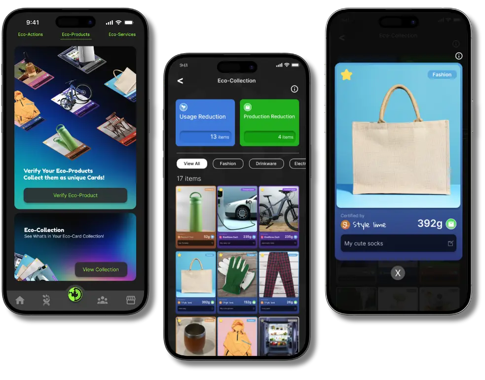 Collect Your
Eco-Products